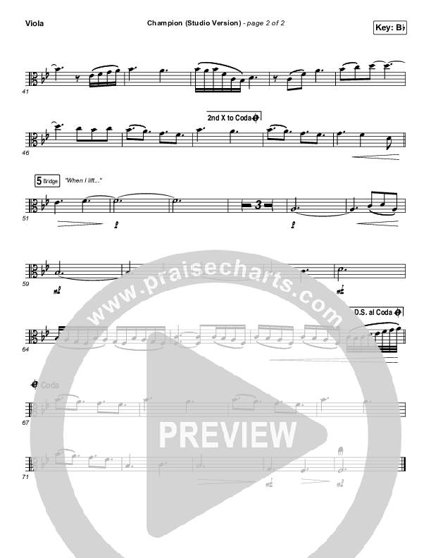 Champion (Studio) Viola (Dante Bowe)