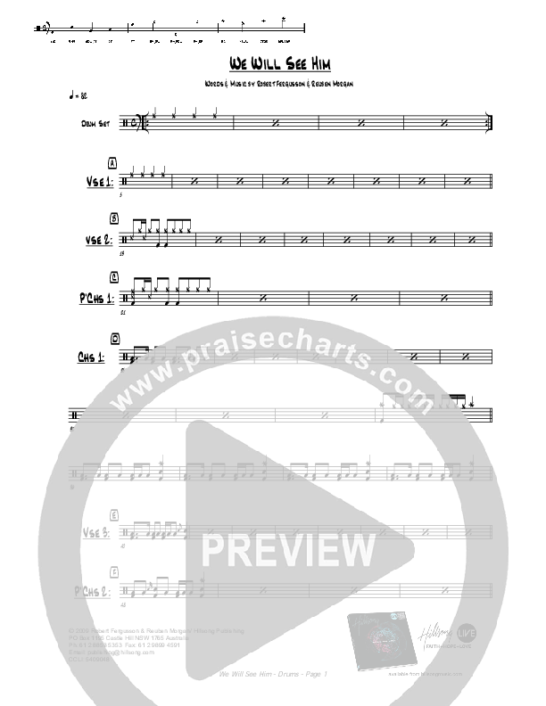 Blest Be The Tie Drum Set (Todd Billingsley)