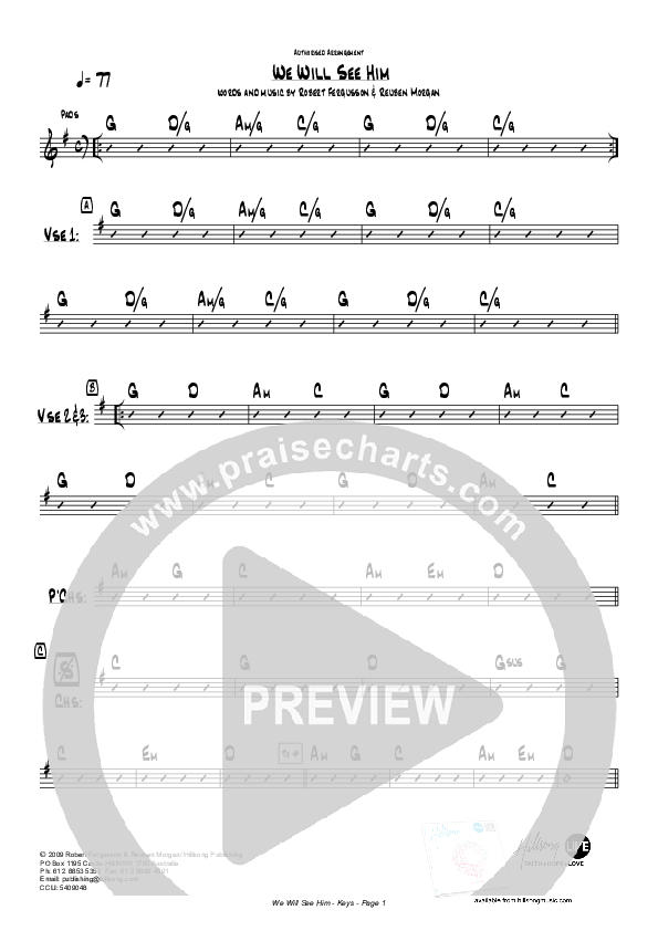 Blest Be The Tie Keys (Todd Billingsley)