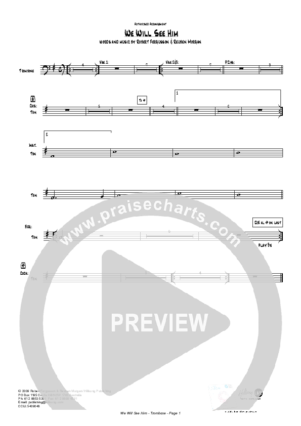 Blest Be The Tie Trombone (Todd Billingsley)