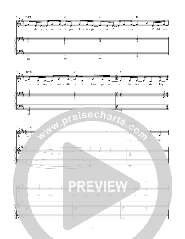 Rey de Reyes (King Of Kings) Piano/Vocal (Hillsong en Espanol / Hillsong Worship)