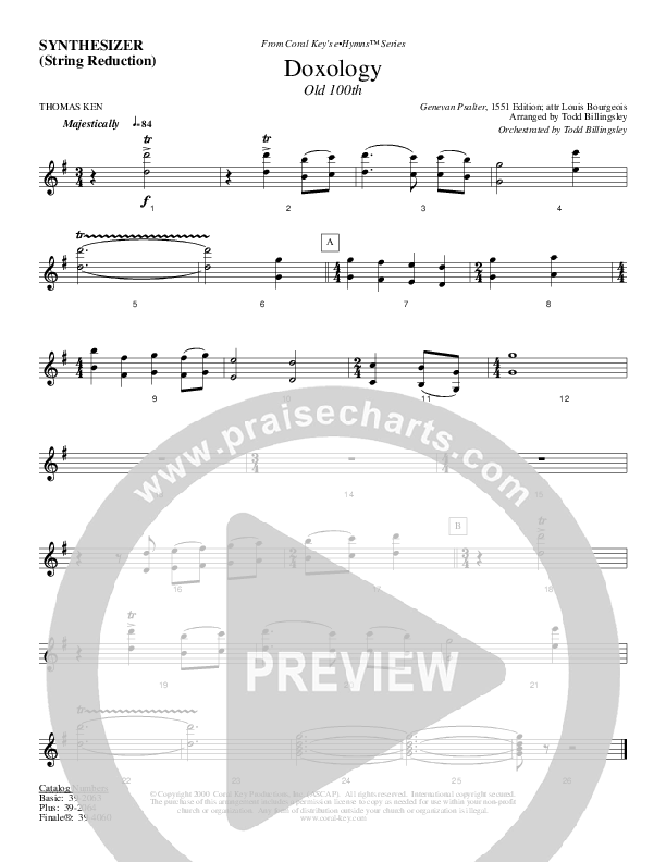 Doxology Synth Strings (Todd Billingsley)