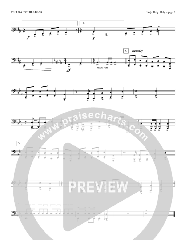 Holy Holy Holy Cello (Todd Billingsley)