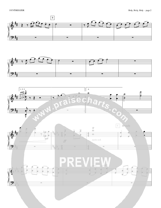 Holy Holy Holy Synth Strings (Todd Billingsley)