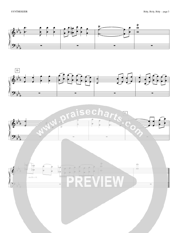 Holy Holy Holy Synth Strings (Todd Billingsley)