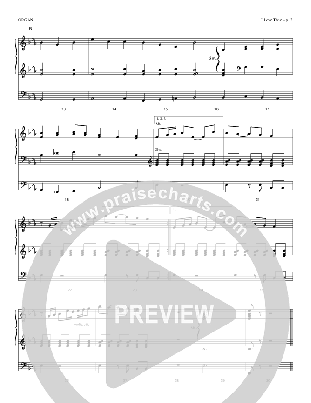 I Love Thee Organ (Todd Billingsley)