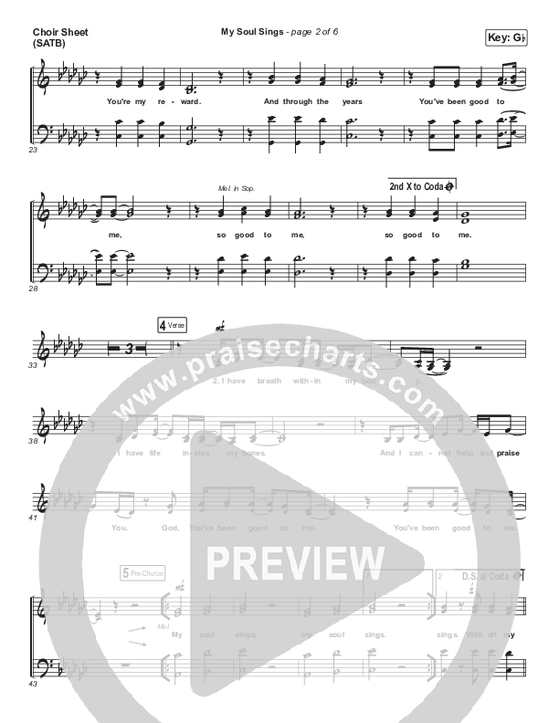 My Soul Sings Choir Vocals (SATB) (Housefires / Kirby Kaple / Dante Bowe)