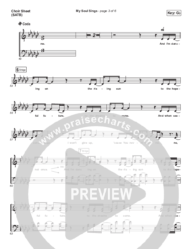 My Soul Sings Choir Vocals (SATB) (Housefires / Kirby Kaple / Dante Bowe)