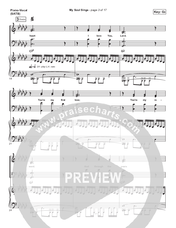 My Soul Sings Piano/Vocal Pack (Housefires / Kirby Kaple / Dante Bowe)