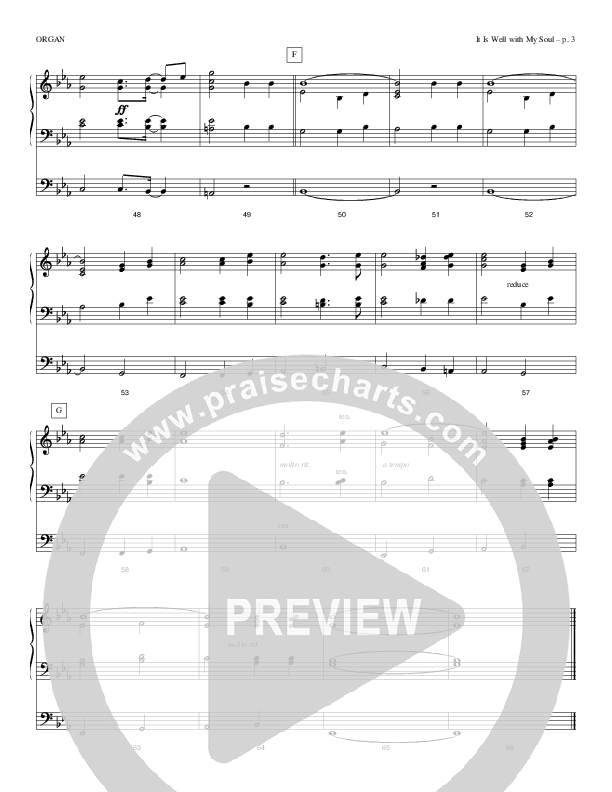 It Is Well With My Soul Organ (Todd Billingsley)