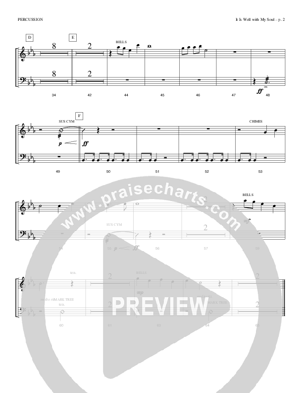 It Is Well With My Soul Percussion (Todd Billingsley)