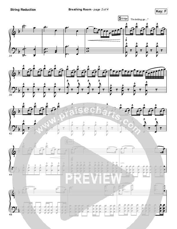 Breathing Room (Live) String Reduction (Kim Walker-Smith)