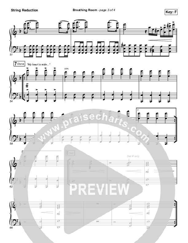 Breathing Room (Live) String Reduction (Kim Walker-Smith)