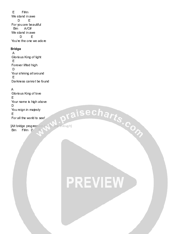 Adoration (Live) Chords & Lyrics (Life Center Worship)