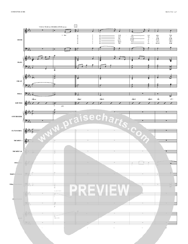 Just As I Am Orchestration (Todd Billingsley)