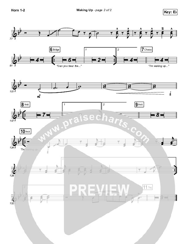 Waking Up Brass Pack (We The Kingdom)