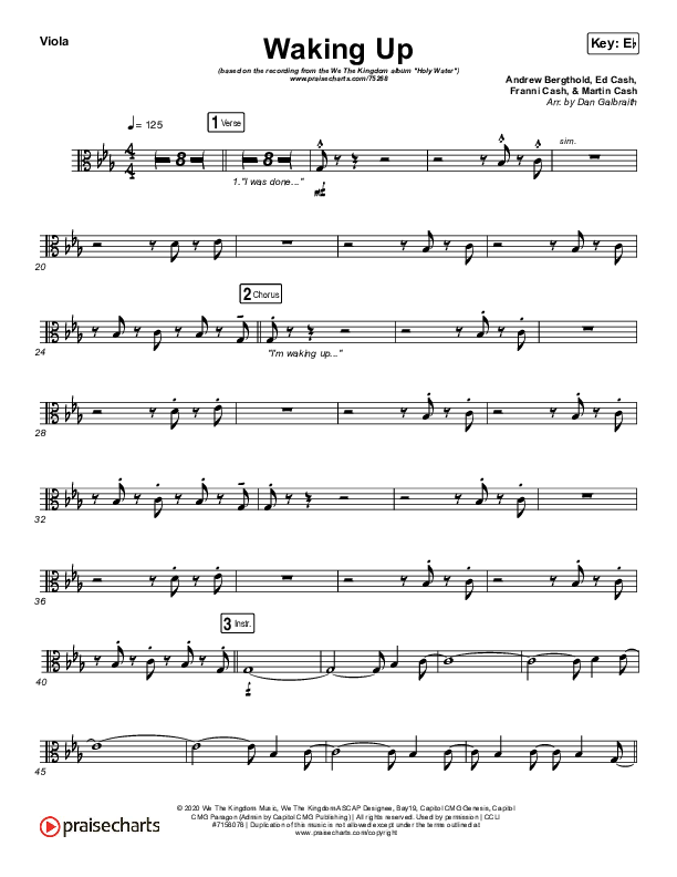 Waking Up Viola (We The Kingdom)