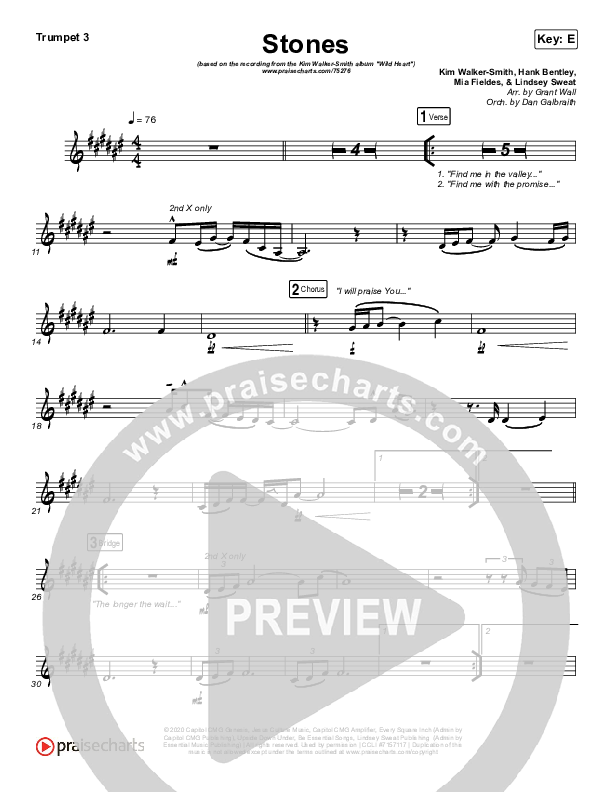 Stones Trumpet 3 (Kim Walker-Smith)