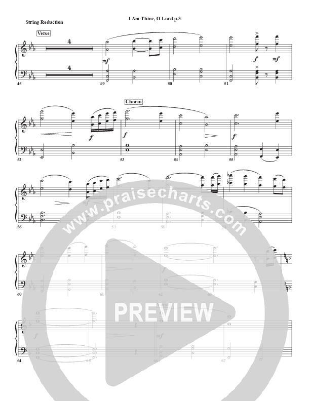 I Am Thine O Lord Synth Strings (Chris Emert)