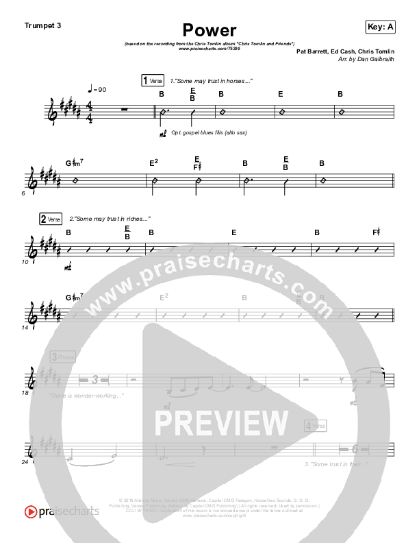 Power Trumpet 3 (Chris Tomlin / Bear Rinehart)