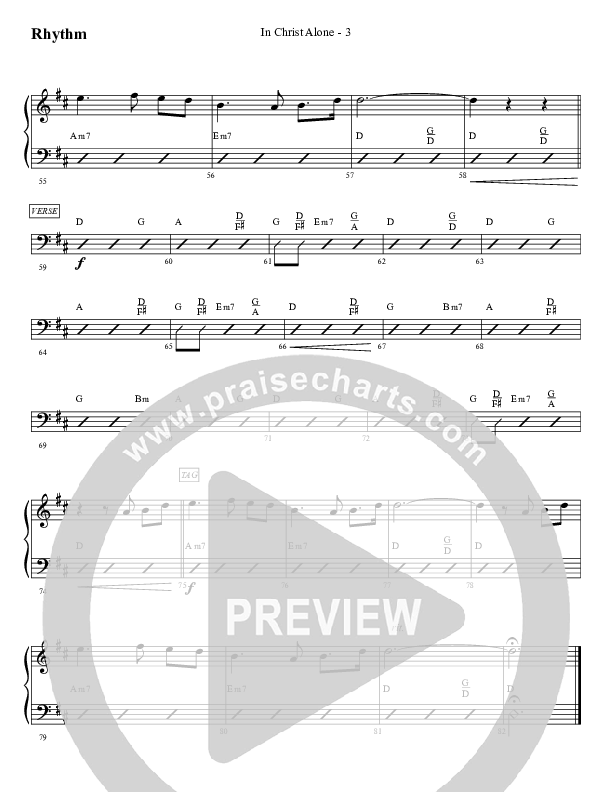 In Christ Alone Rhythm Chart (WorshipTeam.tv)