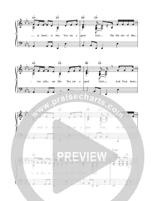 Good God Lead Sheet (Mission House / Jess Ray / Taylor Leonhardt)