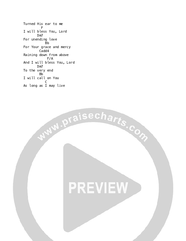 Psalm 116 Chords & Lyrics (Mission House / Jess Ray / Taylor Leonhardt)