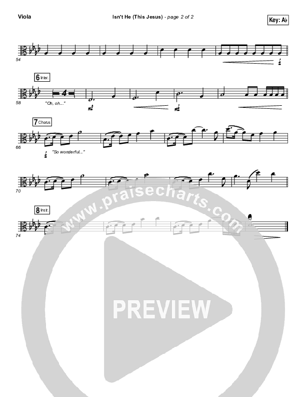 Isn't He (This Jesus) Viola (Natalie Grant)