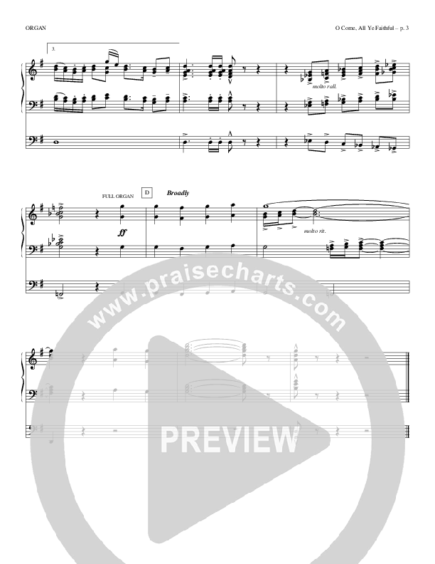 O Come All Ye Faithful Organ (Todd Billingsley)