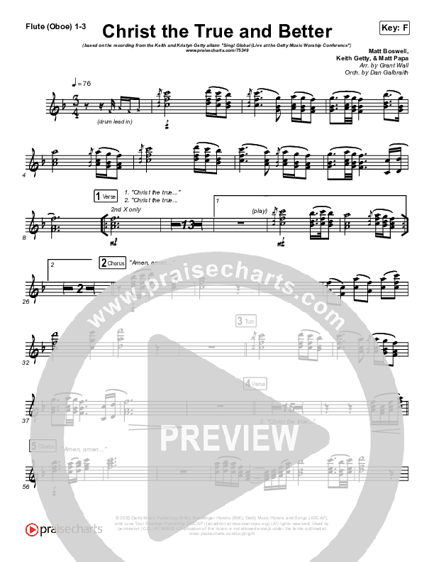 Christ The True And Better Wind Pack (Keith & Kristyn Getty / Matt Boswell / Matt Papa)