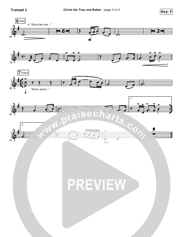 Christ The True And Better Trumpet 3 (Keith & Kristyn Getty / Matt Boswell / Matt Papa)