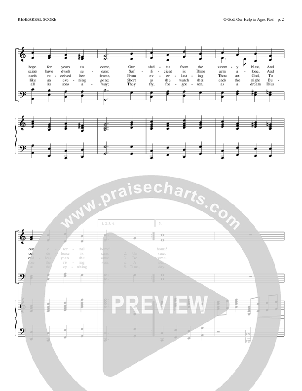 O God Our Help In Ages Past Orchestration (Todd Billingsley)