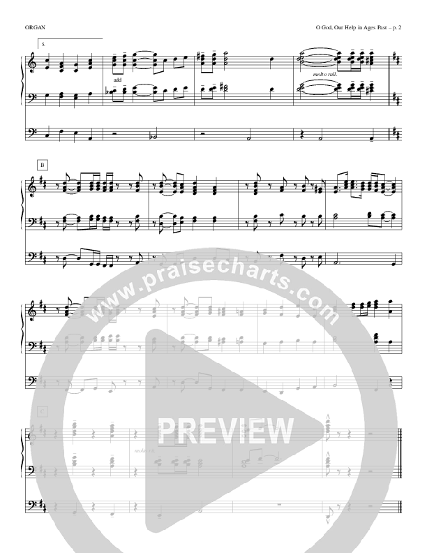 O God Our Help In Ages Past Organ (Todd Billingsley)