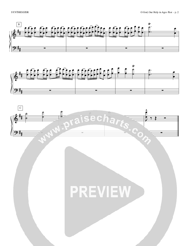 O God Our Help In Ages Past Synth Strings (Todd Billingsley)