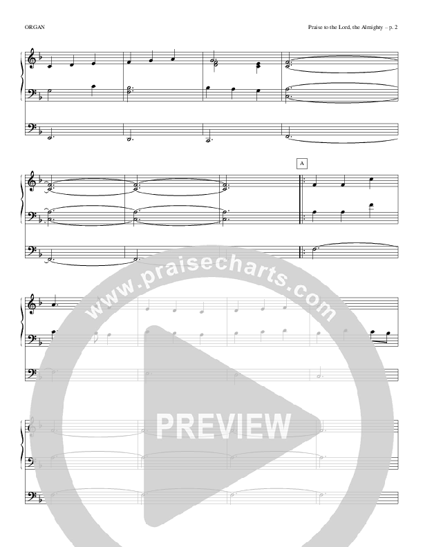 Praise To The Lord The Almighty Organ (Todd Billingsley)