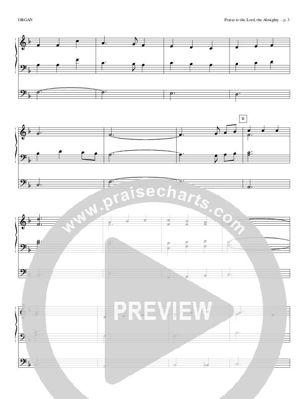 Praise To The Lord The Almighty Organ (Todd Billingsley)