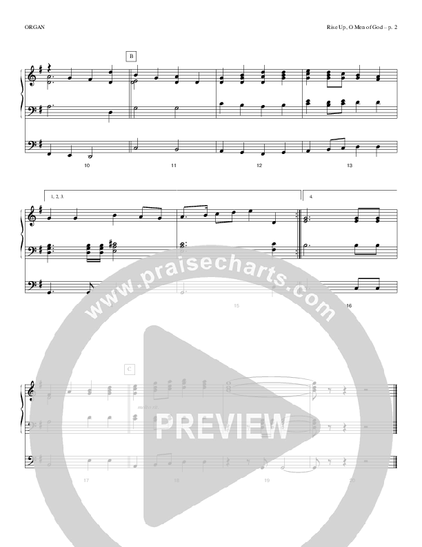 Rise Up O Men Of God Organ (Todd Billingsley)