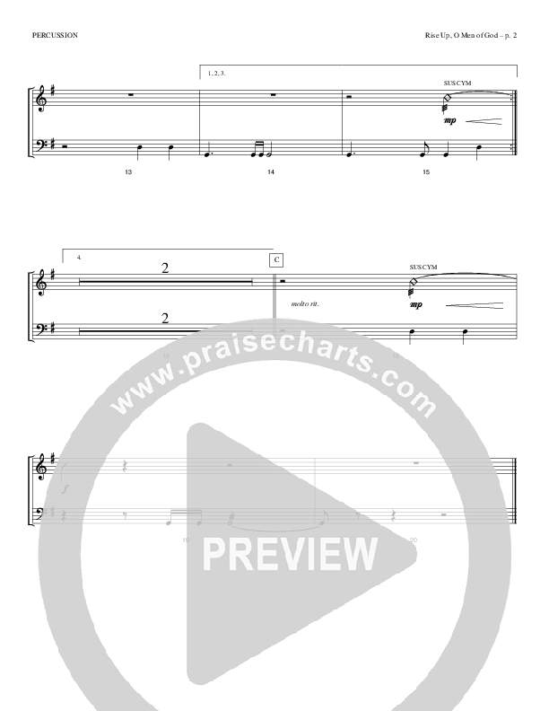 Rise Up O Men Of God Percussion (Todd Billingsley)