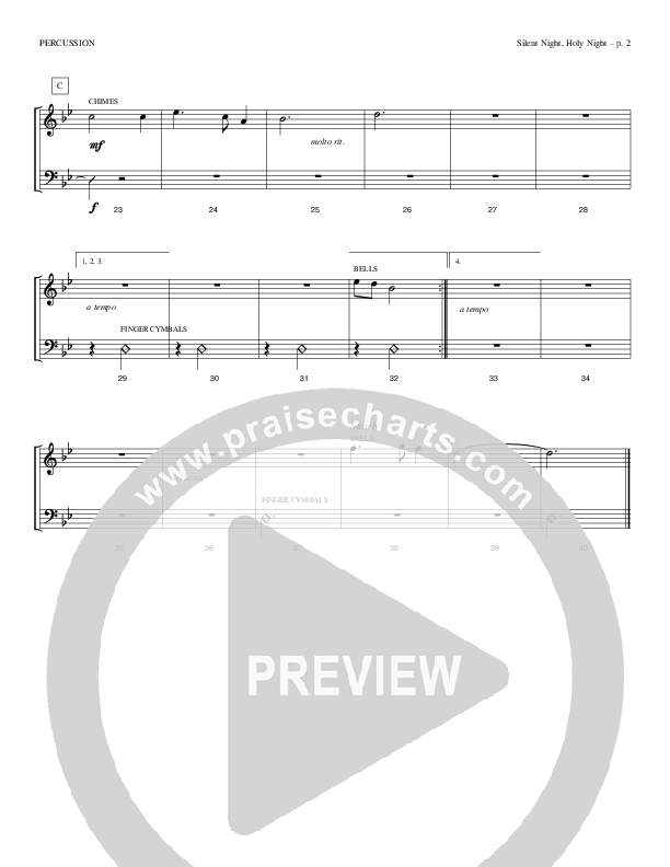 Silent Night Holy Night Percussion (Todd Billingsley)