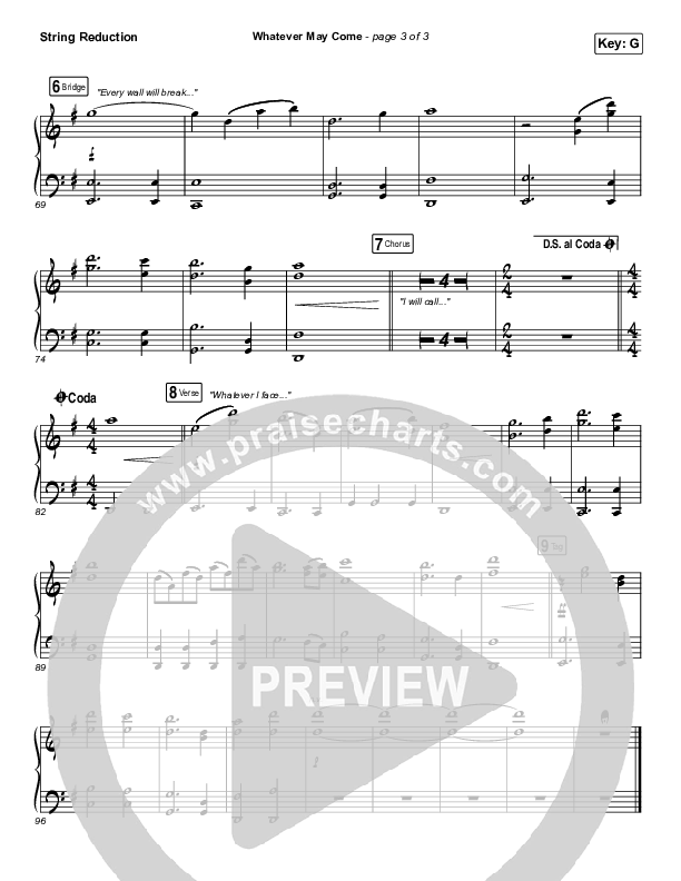 Whatever May Come String Pack (Jeremy Camp / Adrienne Camp)