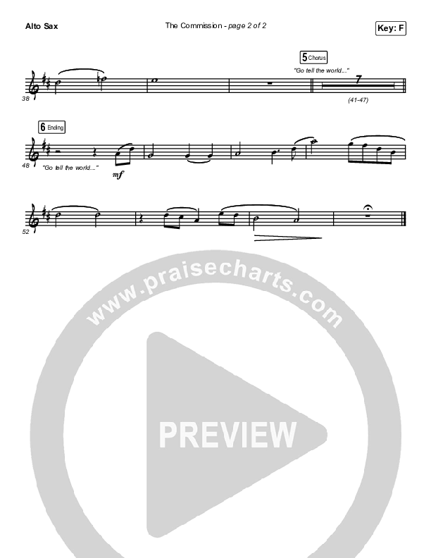 The Commission Alto Sax (CAIN)