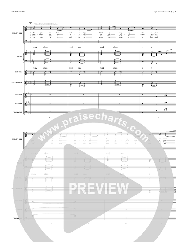 Angels We Have Heard on High Orchestration (Todd Billingsley)