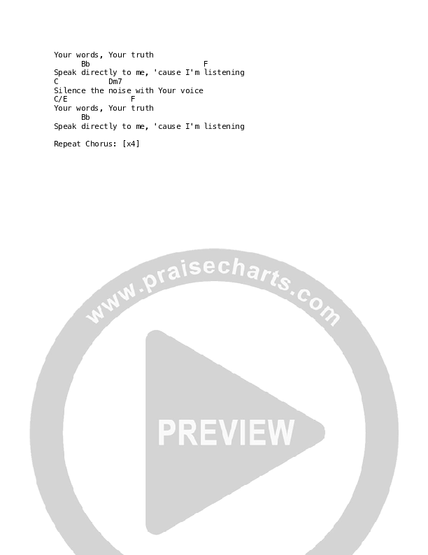 Know Your Heart (Live) Chord Chart (REVERE / Jon Egan / MDSN / Lee University Singers)