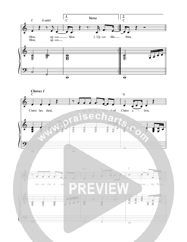 Upon Him (Live) Lead & Piano (REVERE / Thrive Worship / Lee University Singers)