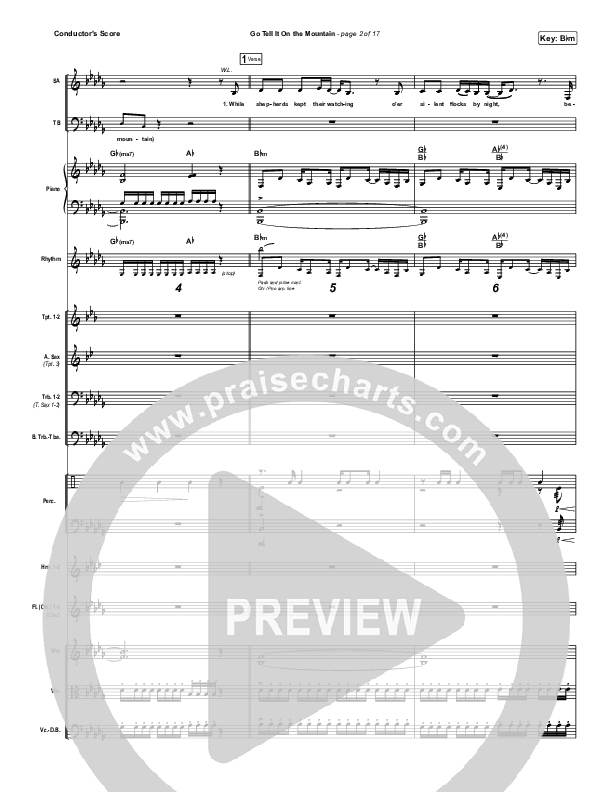 Go Tell It On The Mountain Orchestration (Tommee Profitt / Crowder)