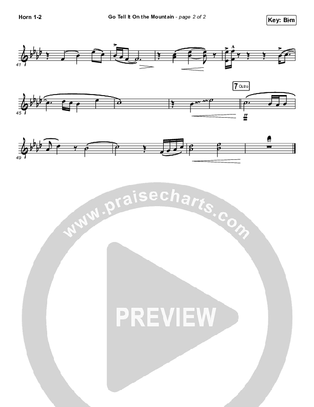 Go Tell It On The Mountain Brass Pack (Tommee Profitt / Crowder)