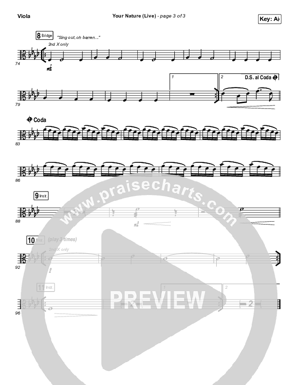 Your Nature (Live) Viola (Kari Jobe)