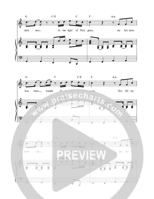 Light Of Your Grace Lead & Piano (Citizens)