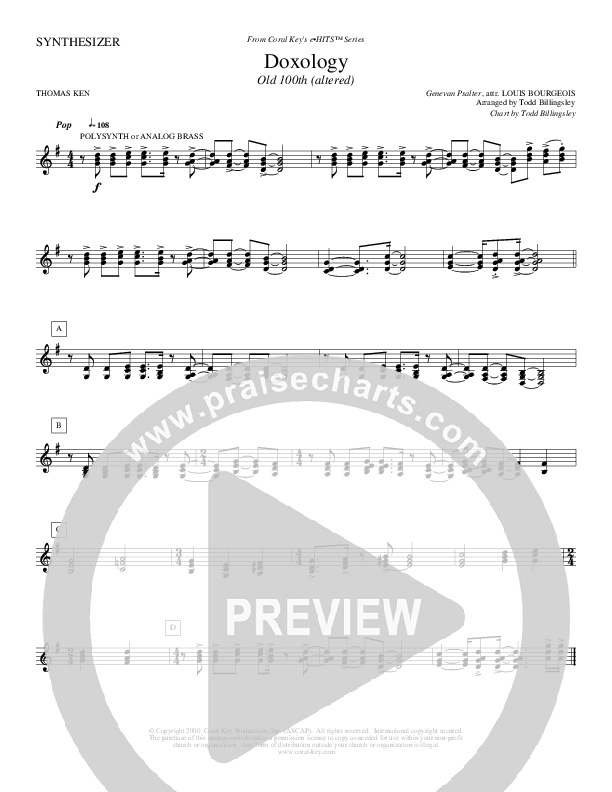 Doxology Synth (Todd Billingsley)