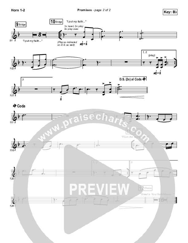 Promises Brass Pack (Maverick City Music)